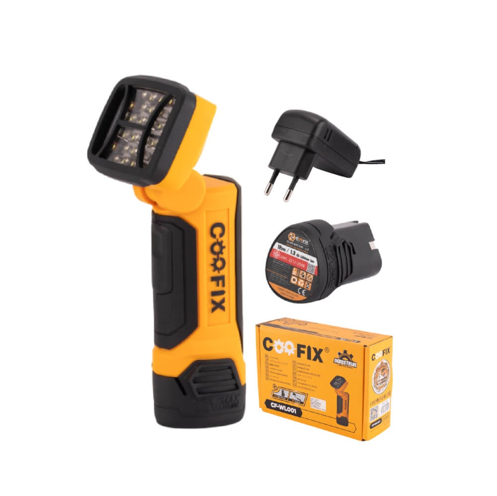 ไฟส่องสว่างไร้สาย COOFIX รุ่น CF-WL001 แบตเตอรี่ 12V
