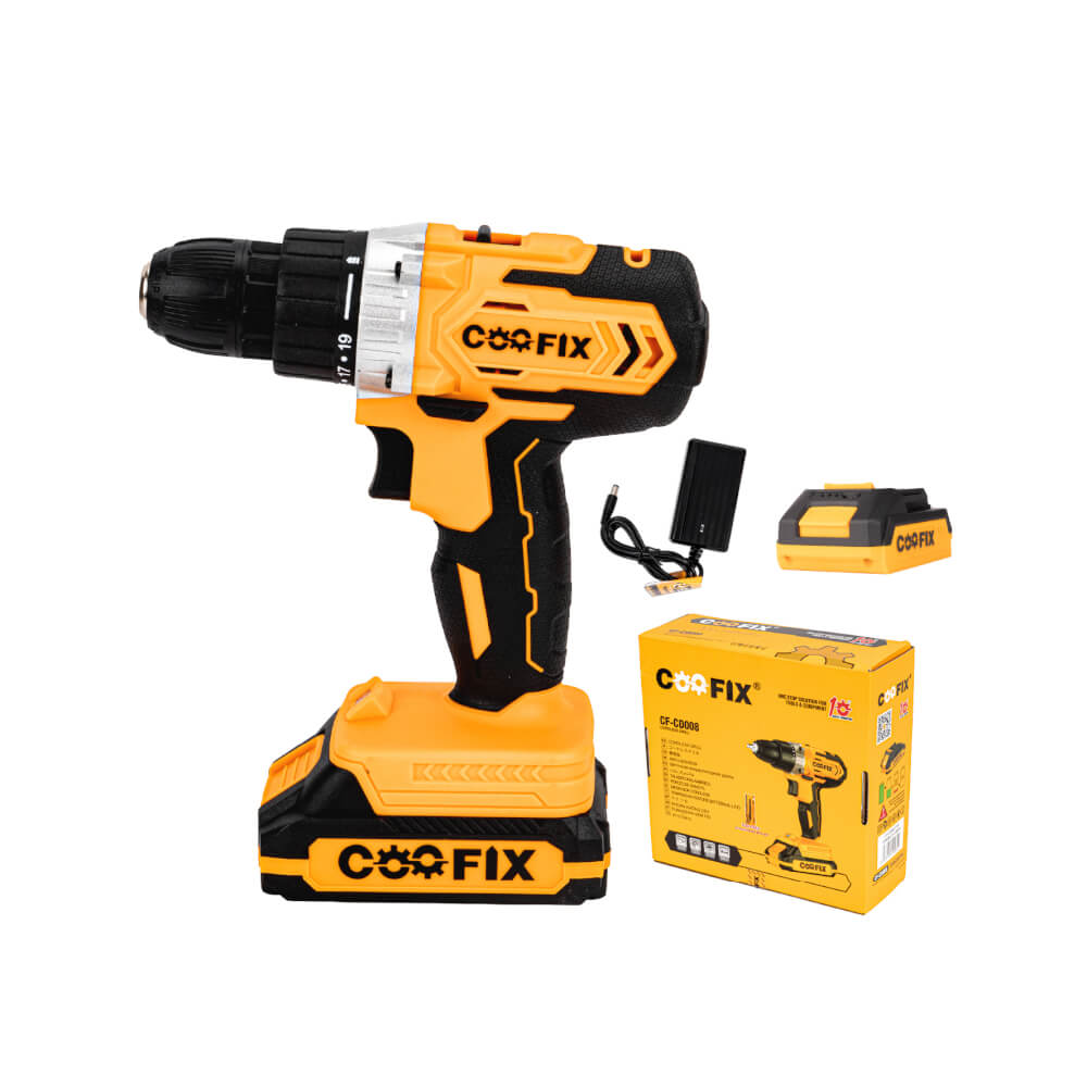 สว่านไร้สาย 2 ระบบ COOFIX รุ่น CF-CD008 1.5V แบตเตอรี่ 2 AH