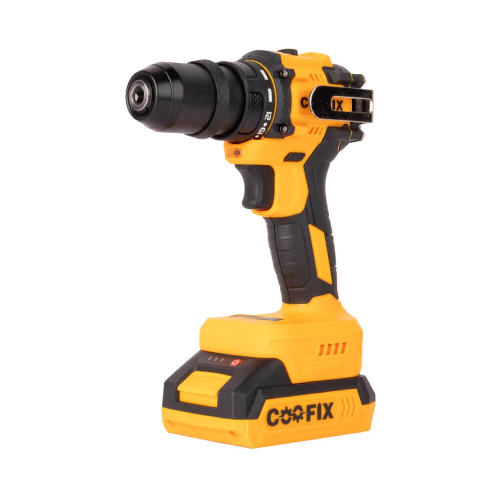 ไขควงกระแทกไร้สาย COOFIX รุ่น CF-CID018 แบตเตอรี่ 20V มีหัวเปลี่ยน 4 หัว