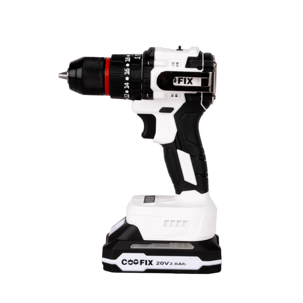 สว่านกระแทกไร้สาย COOFIX รุ่น CF-CID020 สีขาว พร้อมอุปกรณ์ในกล่อง (LIMITED EDITION)_2