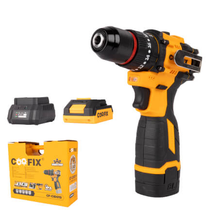 สว่านกระแทกไร้สาย (พร้อมแบตเตอรี่) COOFIX รุ่น CF-CID019 แบตเตอรี่ 16.8V_0