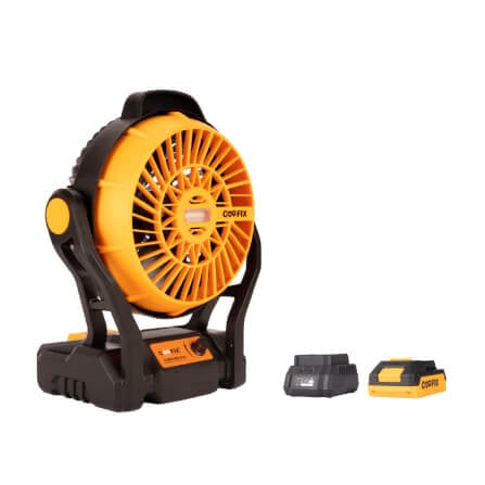 พัดลมไร้สาย 9 นิ้ว COOFIX รุ่น CF-CEF003 แบตเตอรี่ 20V_0