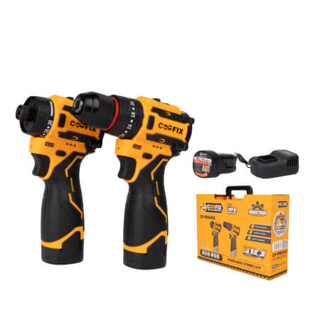 ชุดสว่านกระแทกและไขควงไร้สาย (พร้อมแบตเตอรี่) COOFIX รุ่น CF-PIS002 แบตเตอรี่ 16.8V_0
