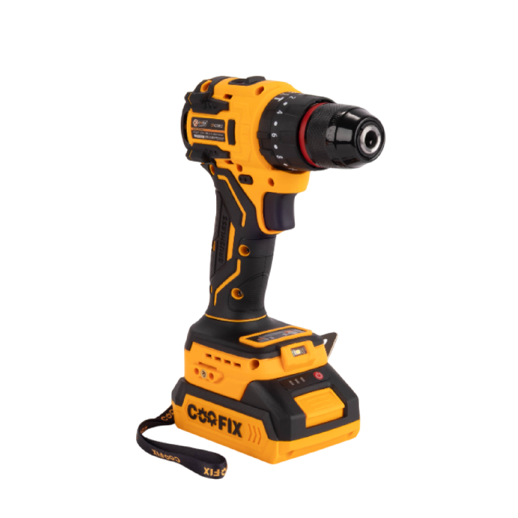 สว่านกระแทกไร้สาย  (พร้อมแบตเตอรี่) COOFIX แบตเตอรี่ 20V รุ่น CF-CID012_1