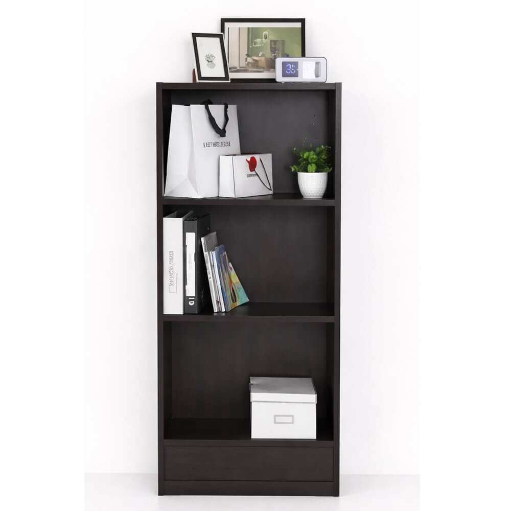 ชั้นวางของทึบ 3 ชั้น PROSPACE FURNITURE KEEPER สีวอลนัท_0