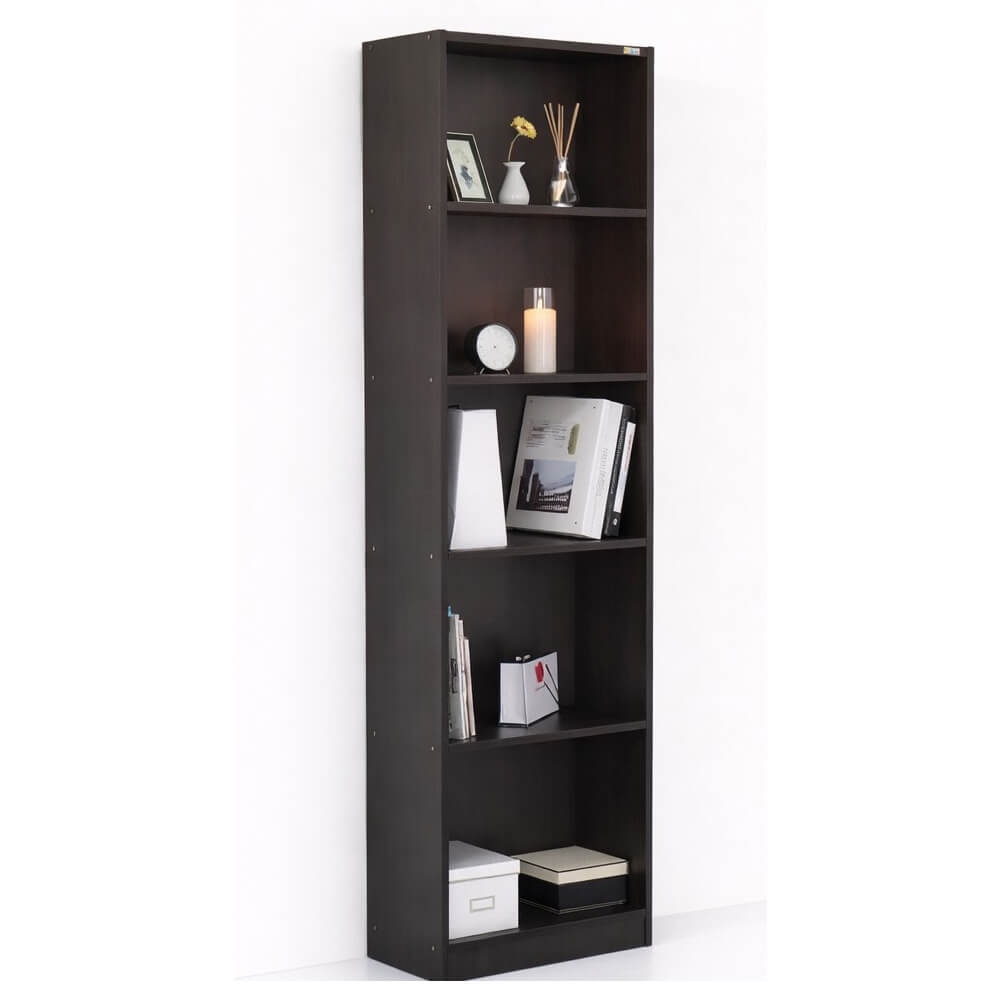 ชั้นวางของทึบ 5 ชั้น PROSPACE FURNITURE KEEPER สีวอลนัท_0