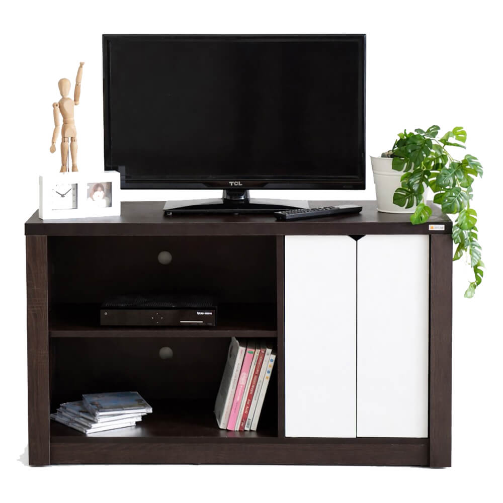 ตู้วางทีวี PROSPACE FURNITURE รุ่น JESSICA ขนาด 100X40X60 ซม. สีวอลนัท_0