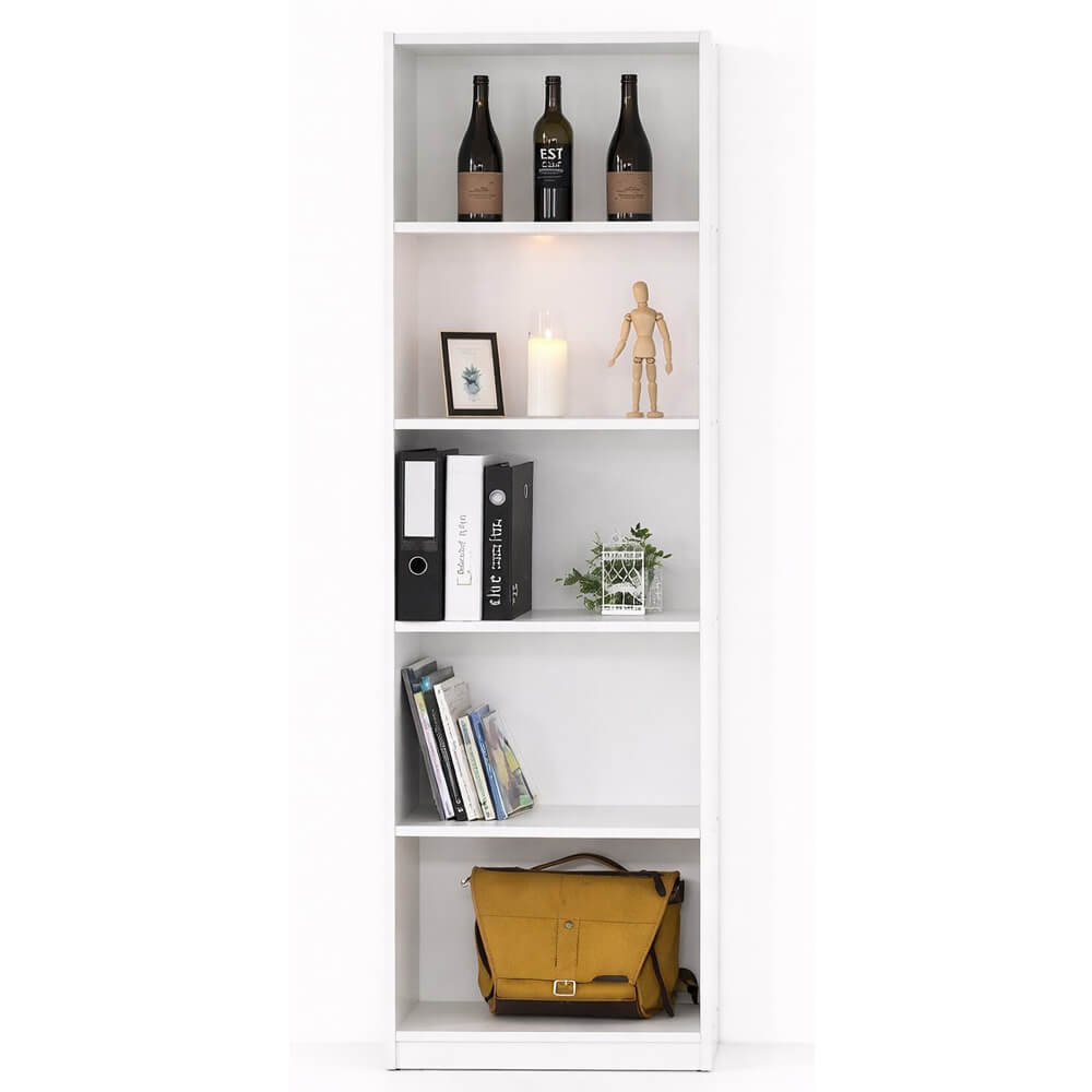 ชั้นวางของทึบ 5 ชั้น PROSPACE FURNITURE KEEPER สีขาว_1