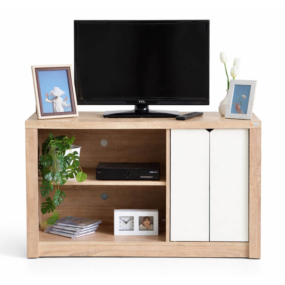 ตู้วางทีวี ชั้นวางทีวี เจสสิก้า PROSPACE FURNITURE สีโซลิด