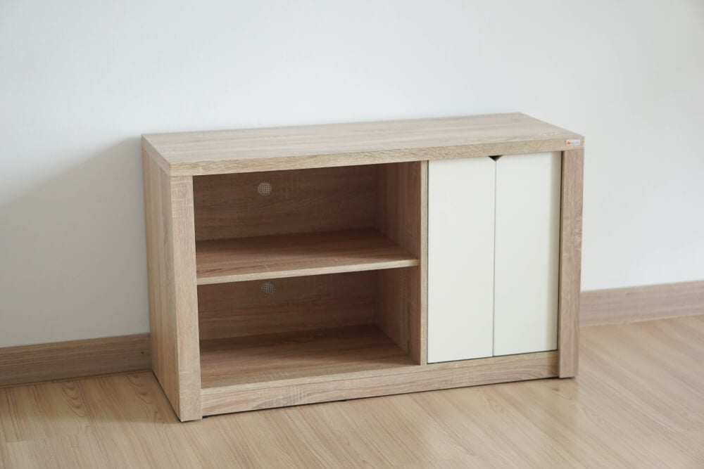 ตู้วางทีวี ชั้นวางทีวี เจสสิก้า PROSPACE FURNITURE สีโซลิด