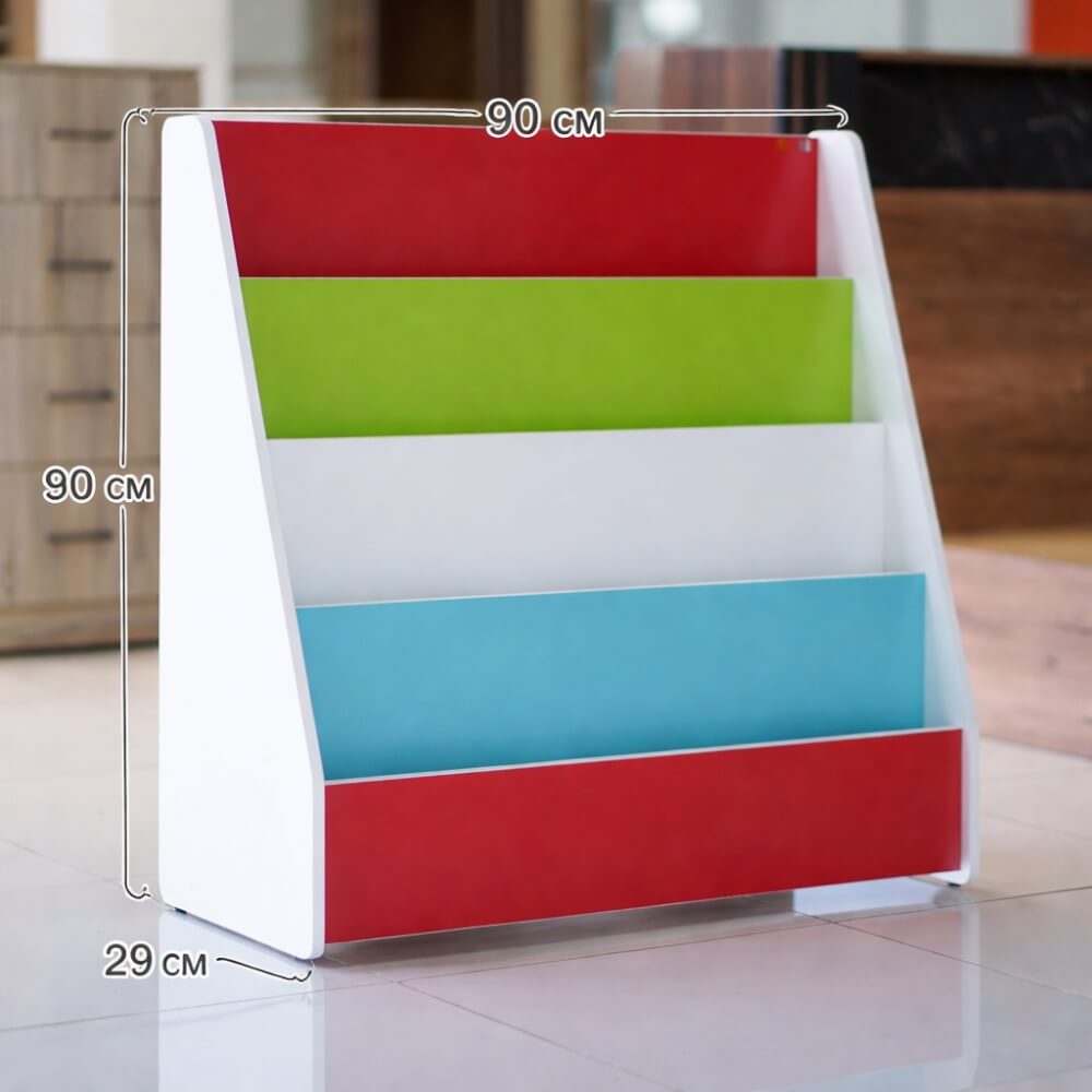 ชั้นวางหนังสือเด็ก PROSPACE FURNITURE รุ่น DORINO 90 ซม. สีแฟนซี_2