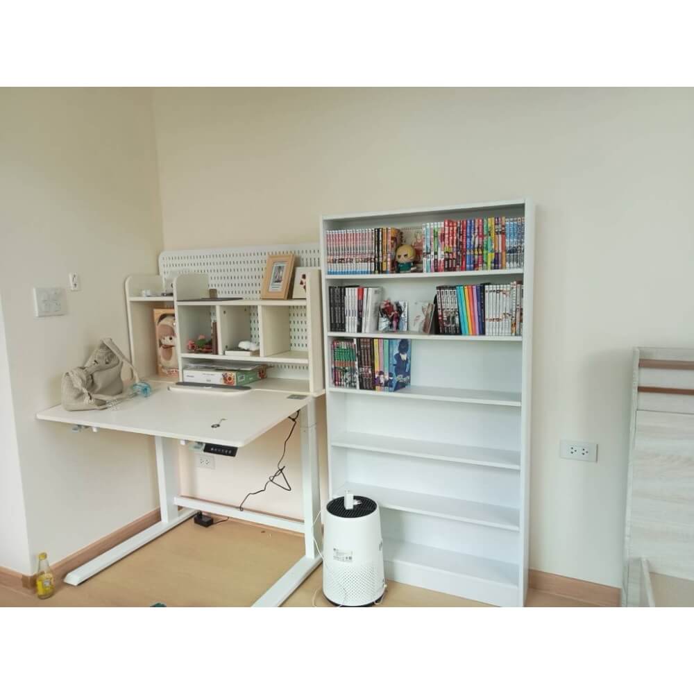 ชั้นวางของ 6 ชั้น PROSPACE FURNITURE รุ่น ANIME ขนาด 80X17X151 ซม. สีขาว_2