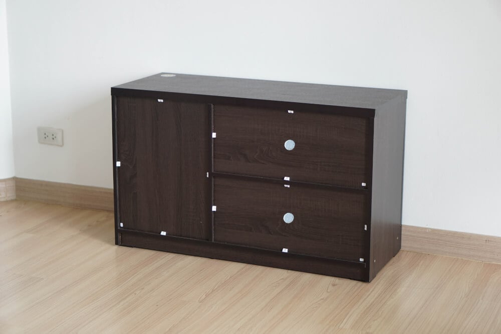 ตู้วางทีวี PROSPACE FURNITURE รุ่น JESSICA ขนาด 100X40X60 ซม. สีวอลนัท_3