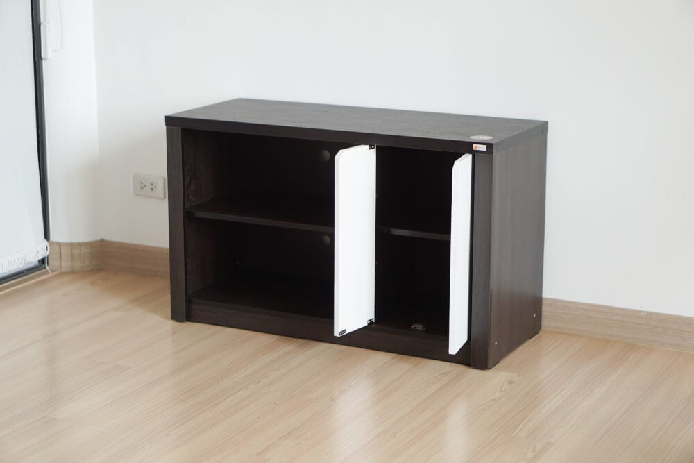 ตู้วางทีวี PROSPACE FURNITURE รุ่น JESSICA ขนาด 100X40X60 ซม. สีวอลนัท_4