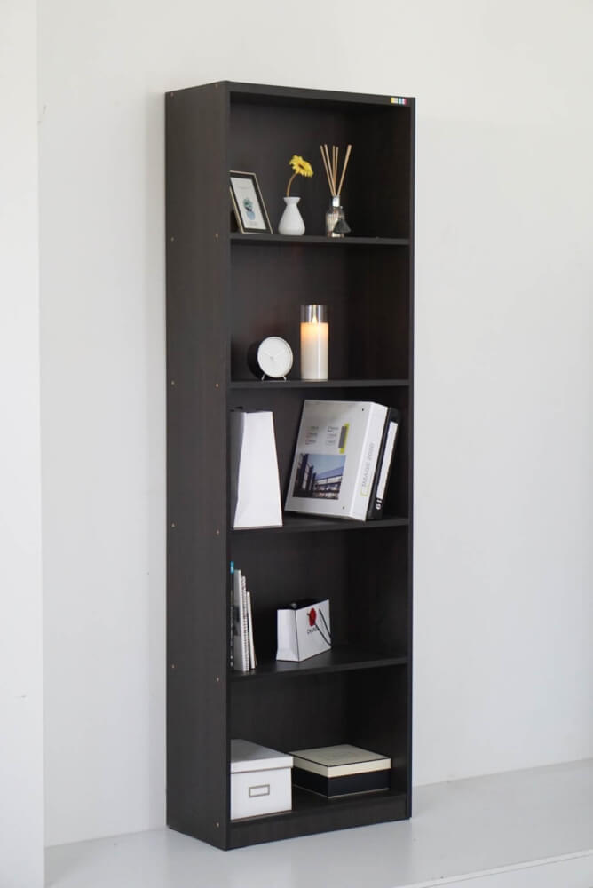 ชั้นวางของทึบ 5 ชั้น PROSPACE FURNITURE KEEPER สีวอลนัท_5