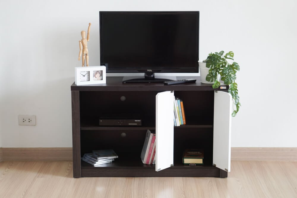 ตู้วางทีวี PROSPACE FURNITURE รุ่น JESSICA ขนาด 100X40X60 ซม. สีวอลนัท_5