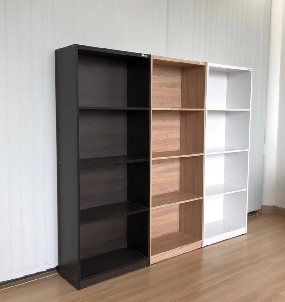 ชั้นวางของทึบ 4 ชั้น PROSPACE FURNITURE KEEPER สีวอลนัท_6