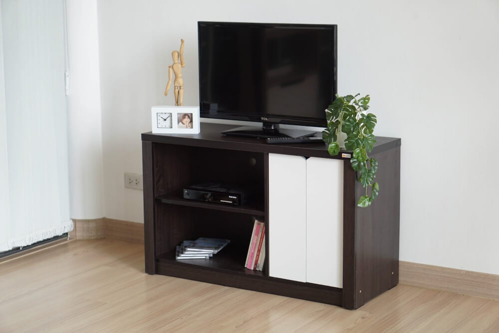 ตู้วางทีวี PROSPACE FURNITURE รุ่น JESSICA ขนาด 100X40X60 ซม. สีวอลนัท_6