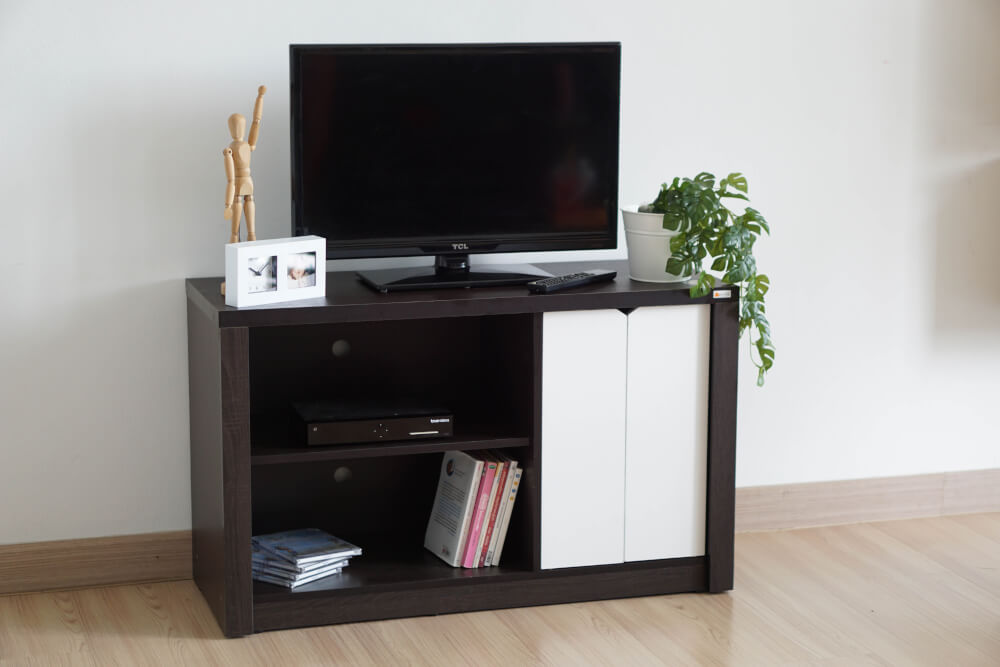 ตู้วางทีวี PROSPACE FURNITURE รุ่น JESSICA ขนาด 100X40X60 ซม. สีวอลนัท_7