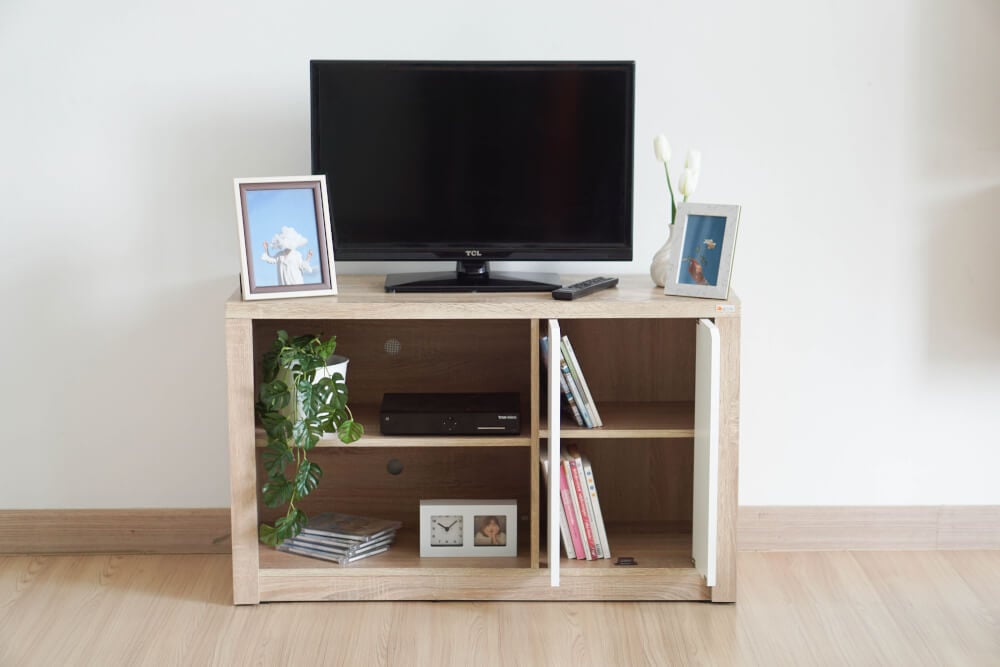 ตู้วางทีวี ชั้นวางทีวี เจสสิก้า PROSPACE FURNITURE สีโซลิด