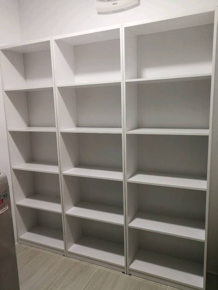 ชั้นวางของทึบ 5 ชั้น PROSPACE FURNITURE KEEPER สีขาว_5