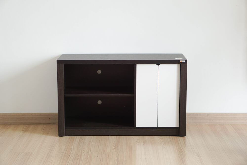 ตู้วางทีวี PROSPACE FURNITURE รุ่น JESSICA ขนาด 100X40X60 ซม. สีวอลนัท_9