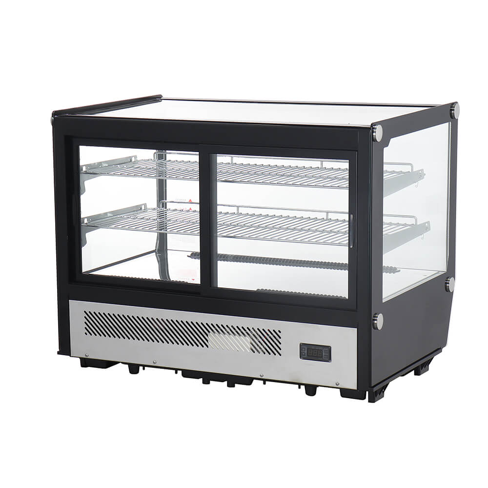 ตู้แช่เค้กเคาน์เตอร์ S-COOL รุ่น RTW-160L-5 กระจกทรงเหลี่ยม