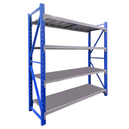 ชั้นวางของ 4 ชั้น S-COOL ขนาด 200X60X200 ซม. - สีน้ำเงิน_0