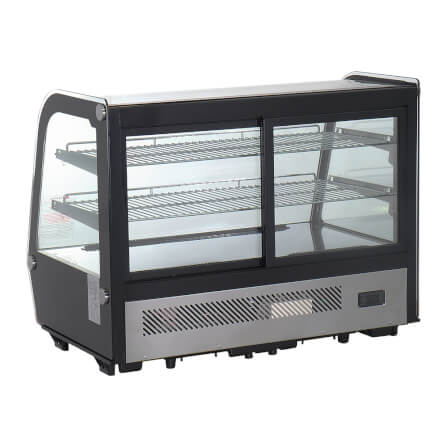 ตู้แช่เค้กเคาน์เตอร์ S-COOL รุ่น RTW-160L-4 กระจกทรงโค้ง_1