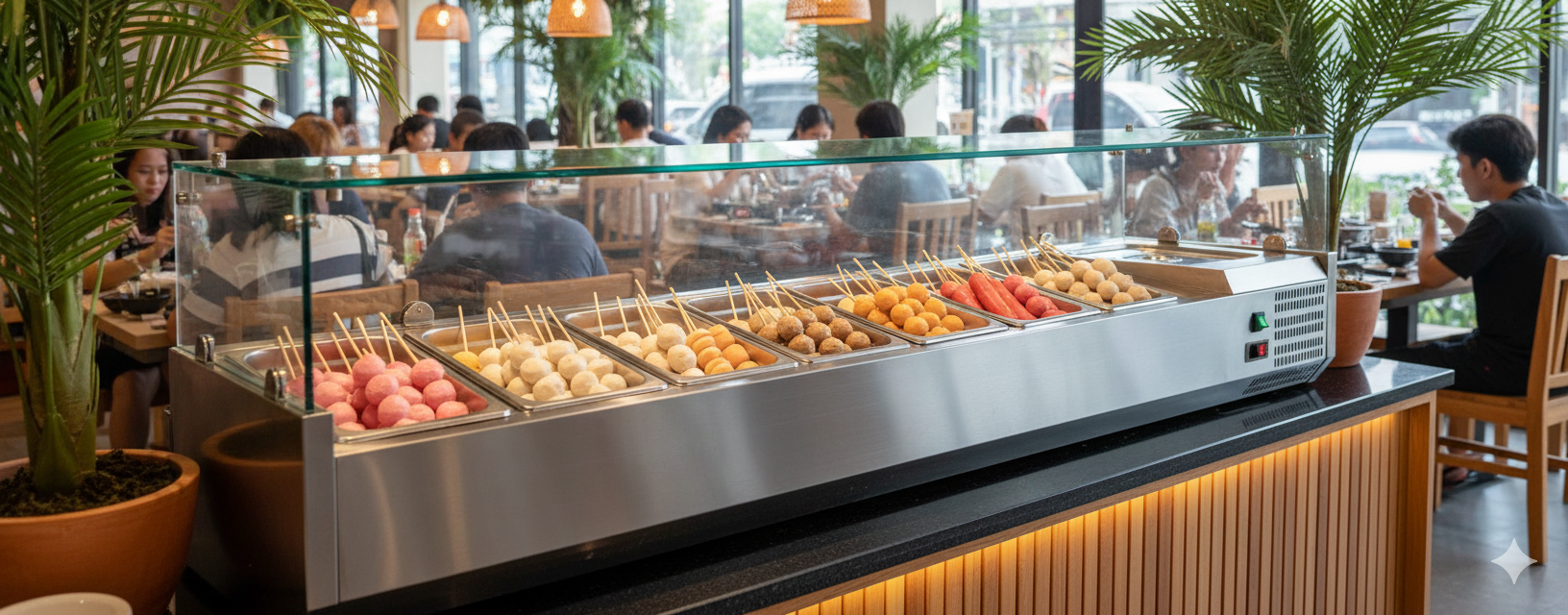 ตู้แช่สลัดบาร์ 6 ถาด S-COOL VRX1500_2