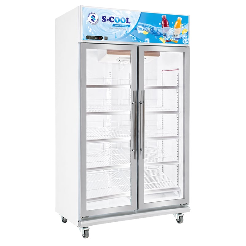 ตู้แช่เครื่องดื่ม 2 ประตู S-COOL SM-HA112C-V4 27.6คิว สีขาว (พรีออเดอร์ 7-10 วัน)_4