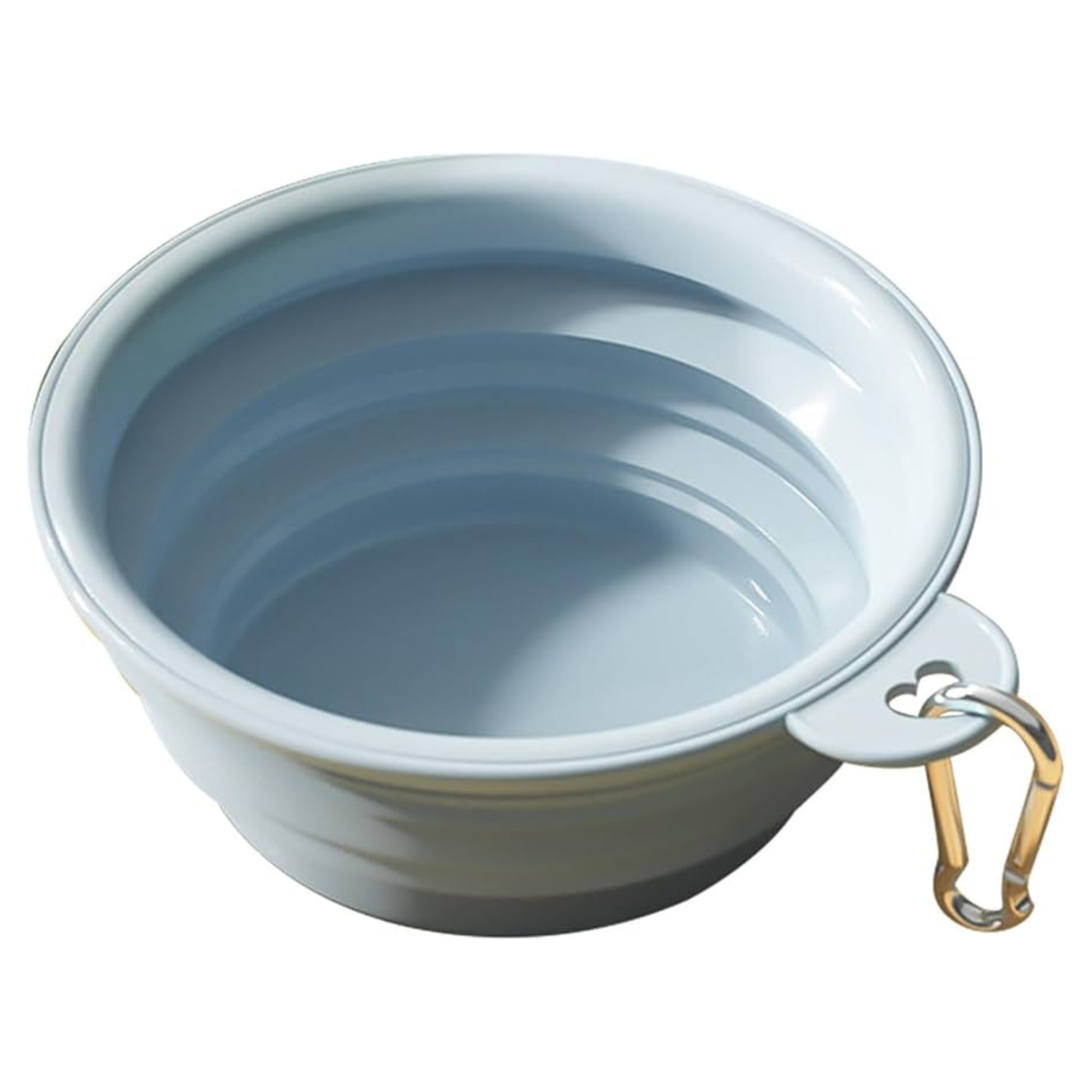 ชามซิลิโคนพับได้ PETTO BONNYS 350 มล. สีฟ้า พกพาได้_0