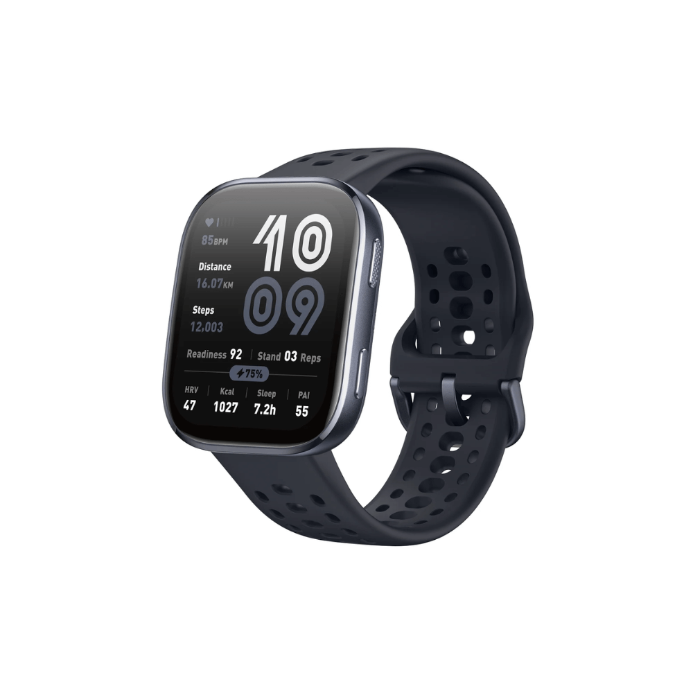 สมาร์ทวอทช์ AMAZFIT BIP 6 หน้าจอ 1.97" AMOLED สีดำ