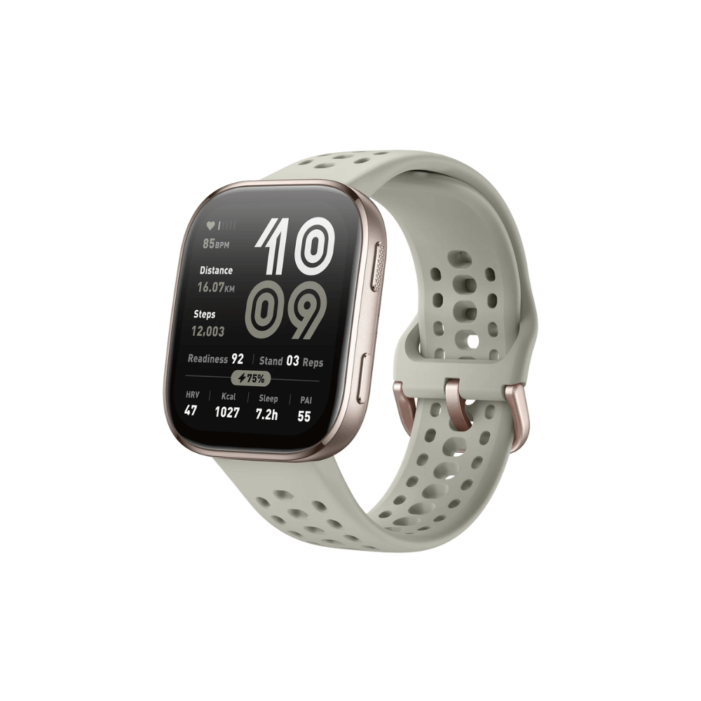 สมาร์ทวอทช์ AMAZFIT BIP 6 หน้าจอ 1.97" AMOLED สี STONE