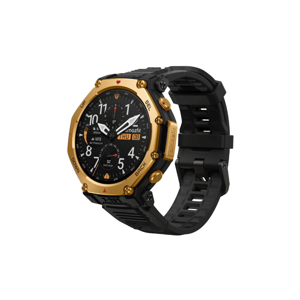 สมาร์ทวอทช์ AMAZFIT T-REX 3 PRO 48MM หน้าจอ 1.5" AMOLED สี GOLD