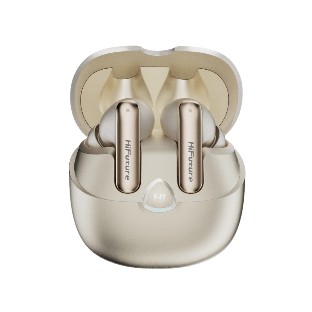 หูฟังไร้สาย HIFUTURE SONICAIR สี CHAMPAGNE GOLD