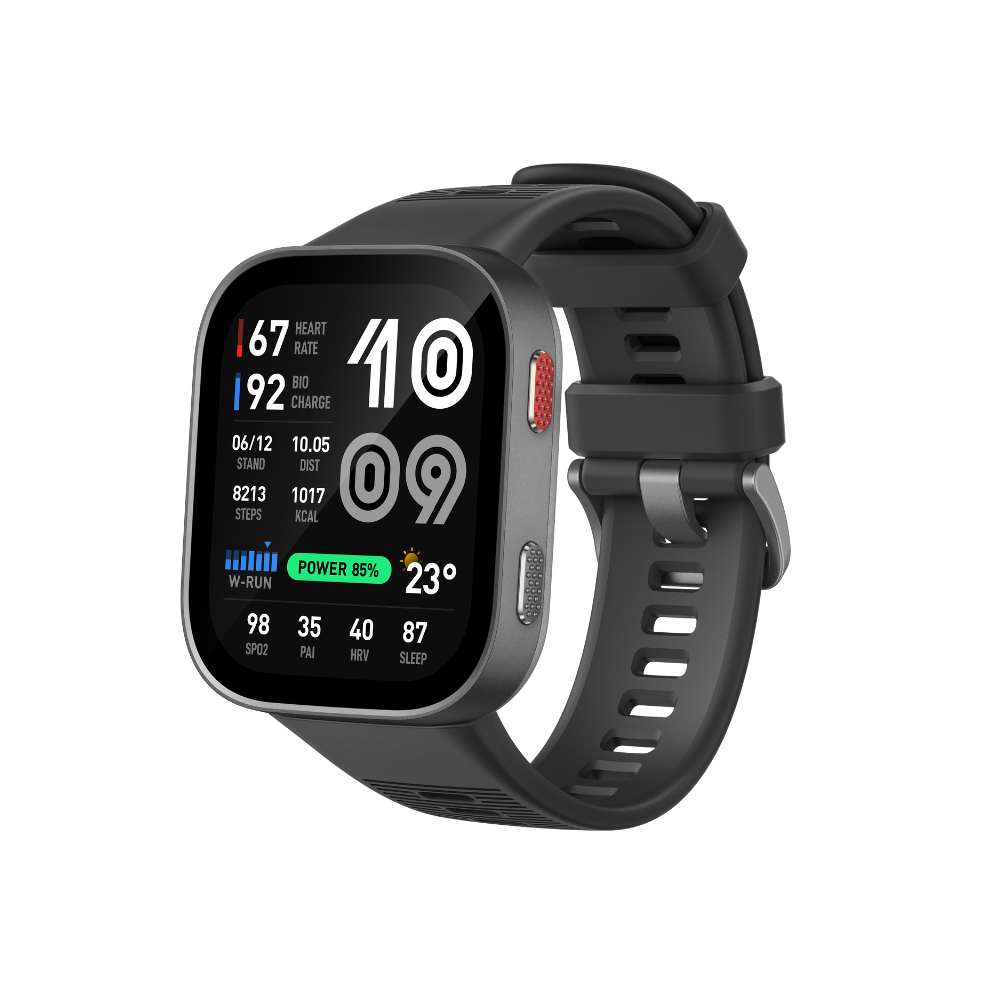สมาร์ทวอทช์ AMAZFIT BIP MAX หน้าจอ 2.07" AMOLED สี SILVER