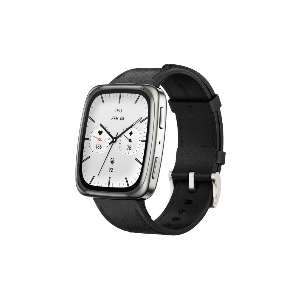 สมาร์ทวอทช์ AMAZFIT ACTIVE 2 SQUARE หน้าจอ 1.75" AMOLED สีดำ