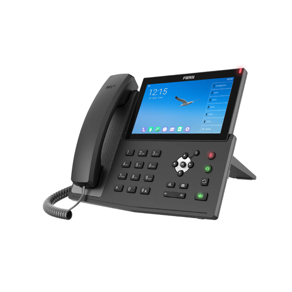 โทรศัพท์สำนักงาน FANVIL FNV-X7A สีดำ (ANDROID TOUCH SCREEN IP PHONE)_1