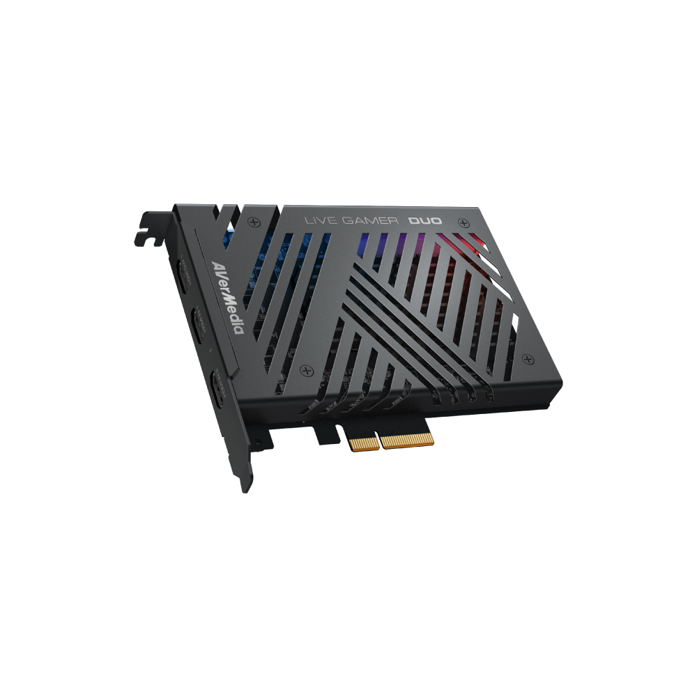 แคปเจอร์การ์ด AVER MEDIA GC570D LIVE GAMER DUO ชนิดติดตั้งภายในสำหรับคอมพิวเตอร์