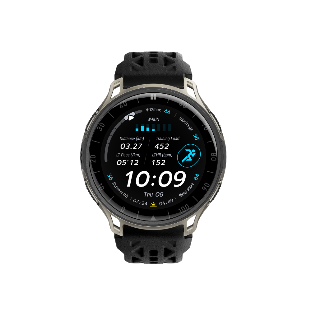 สมาร์ทวอทช์ AMAZFIT CHEETAH 2 PRO หน้าจอ 1.32" AMOLED สี TITANIUM