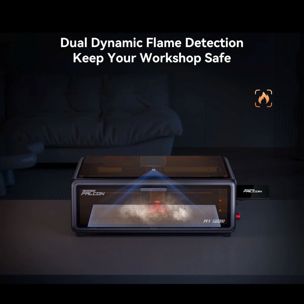 เครื่องปริ้นเลเซอร์และแกะสลัก CREALITY FALCON A1 PRO