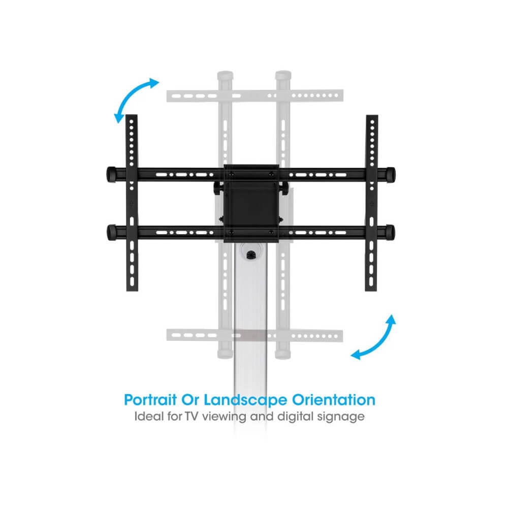 ขาตั้งจอทีวี MANHATTAN แบบมีล้อเลื่อน รองรับขนาดจอ 37-86 นิ้ว