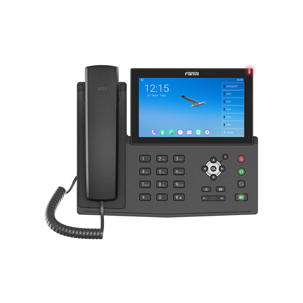 โทรศัพท์สำนักงาน FANVIL FNV-X7A สีดำ (ANDROID TOUCH SCREEN IP PHONE)_2