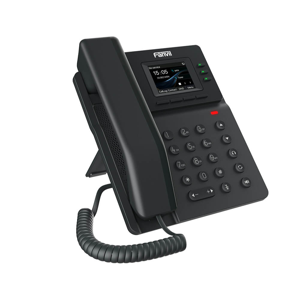 โทรศัพท์สำนักงาน FANVIL FNV-V60P สีดำ (BASIC-LEVEL IP PHONE)_3