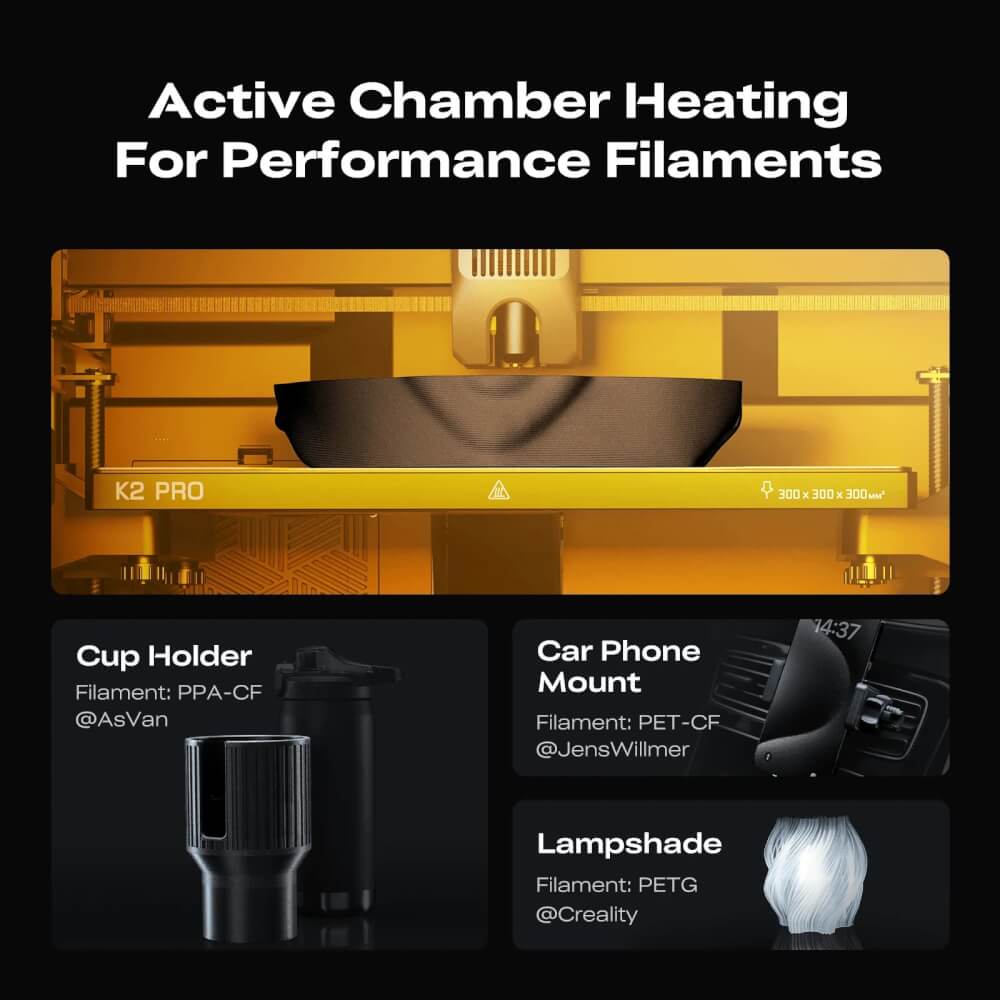 เครื่องพิมพ์ 3 มิติ CREALITY K2 PRO