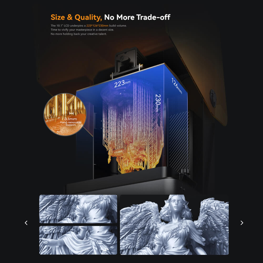 เครื่องพิมพ์เรซิ่น 3 มิติ CREALITY HALOT-MAGE S 14K