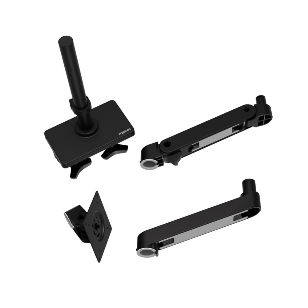 แขนจับจอมอนิเตอร์ ERGOTRON รุ่น LX PRO TALL POLE รองรับจอขนาด 34 นิ้ว สีดำ