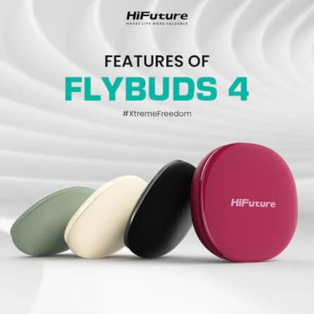 หูฟังไร้สาย HIFUTURE FLYBUDS 4 สี MATCHA GREEN_1