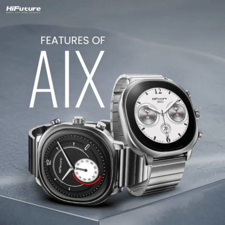 สมาร์ทวอทช์ HIFUTURE AIX มีฟีเจอร์ AI หน้าจอ AMOLED 1.43 นิ้ว สีดำ_1